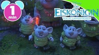 DIE EISKÖNIGIN - VÖLLIG UNVERFROREN: Lieblingsszene - Die Welt der Trolle | Disney Junior