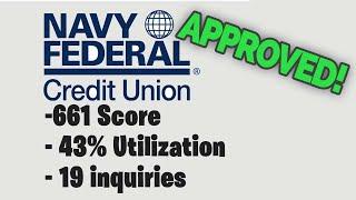 NFCU Fresh Credit Card Datapoints! 661, 19Inq Approved!