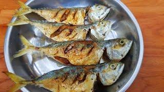 All In One- From Cleaning To Frying Fish (Ikan Kembung)