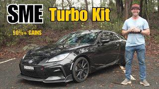 True BOLT-ON SME TURBO KIT for the GR86/BRZ Over 90% Gains EASILY