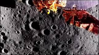 Historic Moment Commercial Spacecraft Lands on Moon