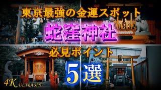 【蛇窪神社】白蛇を祀る東京の金運スポット