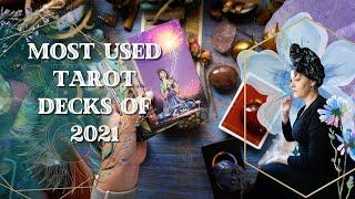 My favorite tarot decks 2021