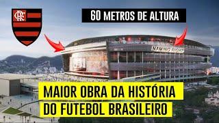 REVELADO O NOVO ESTÁDIO DO FLAMENGO; FICOU LINDO!