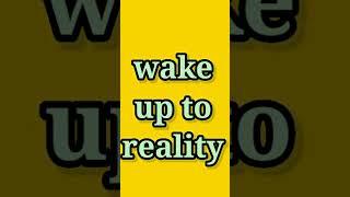 wake up to reality #short #ytshort  #viralshort  #treadingshort  #cricketshort #realityshort