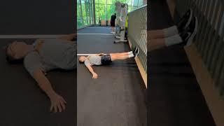 Wall reverse plank
