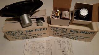 Unboxing 46 years old SEAS SPEAKER KIT new in box! retro vintage seas type 94h / seas hifi 30