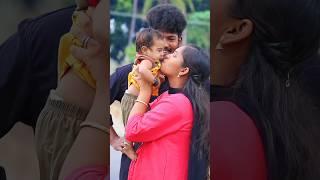 After long days seen riyan kutty. Semma Moment @vijejeni #shorts #couple #cute #babyboy #trend