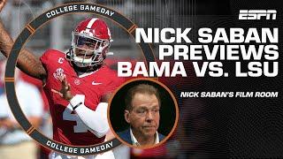 Nick Saban breaks down Alabama vs. LSU  + Can Florida upset Texas?! | College GameDay