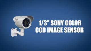 Sony CCD 420TVL Day Night 80' IR   Outdoor Security Camera