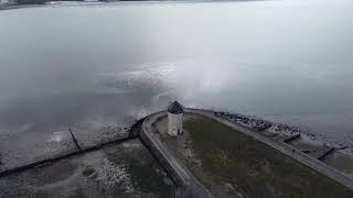 Flying my DJI Mini 2 at Brightlingsea in Essex & over Point Clear P1 weather video for March 2021