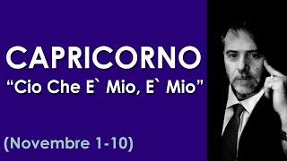 CAPRICORNO (Novembre 1-10) AVETE DETTO BASTA - VOGLIO CIÒ CHE MI SPETTA Oroscopo Tarocchi