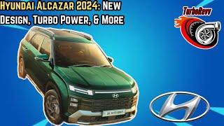 Upcoming 2024 Hyundai Alcazar Facelift | Creta-Inspired Design, New Turbo Engine & ADAS Safety