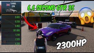 Nissan GTR R35 6.6 SEC - 2300HP - Car Parking Multiplayer 2  (Drag Tune)