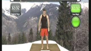 Wii Workouts - My Fitness Coach 2 - Boxing Challenge Workout Part 1