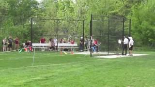 Tanner Watson's final discus throw at the District Finals