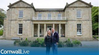 Inside Rosewarne House in Camborne that took ten years to restore to its former glory