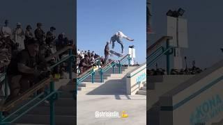 Chris joslin|skate| #sls #santamonica #bigspin #1 #winner #skateboarding #skateboardingtrick #short