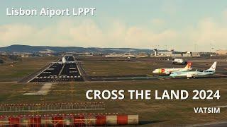 TIMELAPSE | Landings & Take Offs at Lisbon Airport/LPPT | VATSIM CROSS THE LAND | MSFS2020