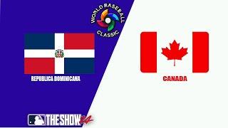 REPUBLICA DOMINICANACANADA! -  MLB The Show 24 - RTTS - Ep #17 #MLBTHESHOW24 #RTTS #MLB