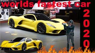 worlds fastest production road car 2020 top speed in km/h