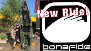 Kayak bass fishing + BONAFIDE SS107 BK-25 introduction