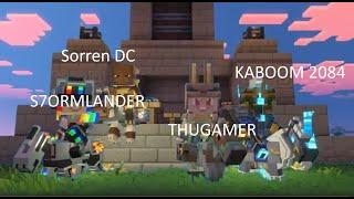 Amazing game with S7ORMLANDER Kaboom 2084 Sorren dc! (Minecraft legends PVP)