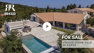 Unique Stone Villa For Sale in Paxos, Greece RR4333 | Roula Rouva Real Estate