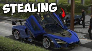 Stealing NEW UPDATE McLaren Senna in Car Parking Multiplayer | ROLEPLAY (TAGALOG)