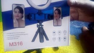 UNBOXING RING LIGHT With Live Broadcasting Bracket....
