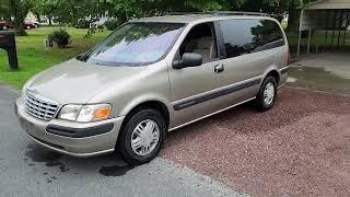 Single Owner 1998 Chevy Venture LS mini van being SOLD @ Public Auction 8-17-2022