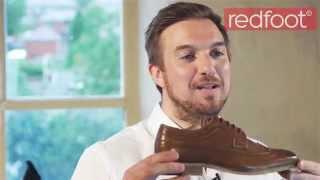 Burnished tan brogues