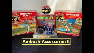 AMBUSH!! M.A.S.K Accessory Playsets | Vintage Action Figures