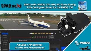 MSFS | SPAD.neXt | PMDG 737-700 | Honeycomb Bravo Config