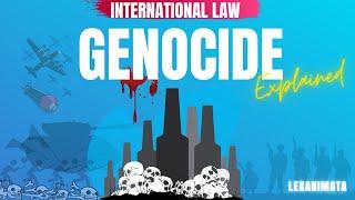 International Law Genocide Convention International Criminal Law International Crimes explained