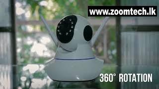 ZOOMTECH CCTV Camera Wifi Rotatable (Video/Audio)