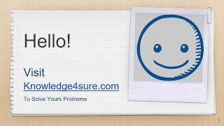 Knowledge4sure 840-450 Practice Test Dumps