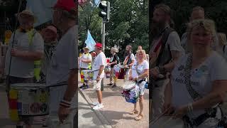 DEMO mit Trommeln Frankfurt macht Frieden 29.06.2024 Frankfurt am Main