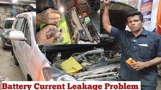 Car Battery Current Leakage & Battery Drains Trouble Fix