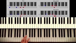 How to play: All of me - John Legend PART 1: Intro + Verse. Original Piano lesson. Tutorial