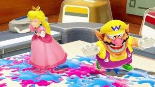 Mario Party Superstars Minigames 3 Players - Donkey Kong vs Luigi vs Peach vs Wario