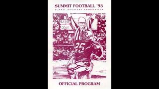 Summit vs Mendham NJ Football 1993 Championship Game  Documentary