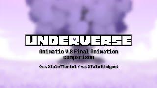 [UNDERVERSE 0.8 PART 1] ANIMATIC V.S FINAL ANIMATION COMPARISON