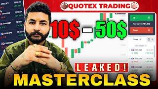 Part - 2 | How To Make $10 to $50 Daily in Quotex #KhudSe