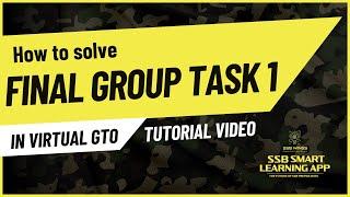 Final Group Task- 1 (FGT) Solution Tutorial in SSB Smart Learning App | SSB Interview