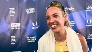 Elle St. Pierre Controls Olympic Trials 5000m Qualifying