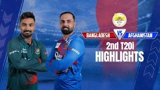 Bangladesh vs Afghanistan Highlights || 2nd T20i || Afghanistan tour of Bangladesh 2023