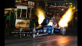 RICHIE CRAMPTONS FIRST HIT IN TOP FUEL AT WILLOWBANK RACEWAY