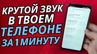 Я НАШЁЛ ЛУЧШУЮ НАСТРОЙКУ ЗВУКА ДЛЯ ТЕЛЕФОНА | КАК ЗА 1 МИНУТУ УВЕЛИЧИТЬ ЗВУК НА АНДРОИД