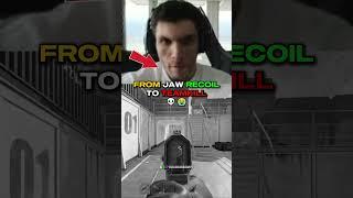 Bro Controls the recoil with his Jaw#trainwreckstv #trainwrecks #rust #rustclips #rustgame #shorts